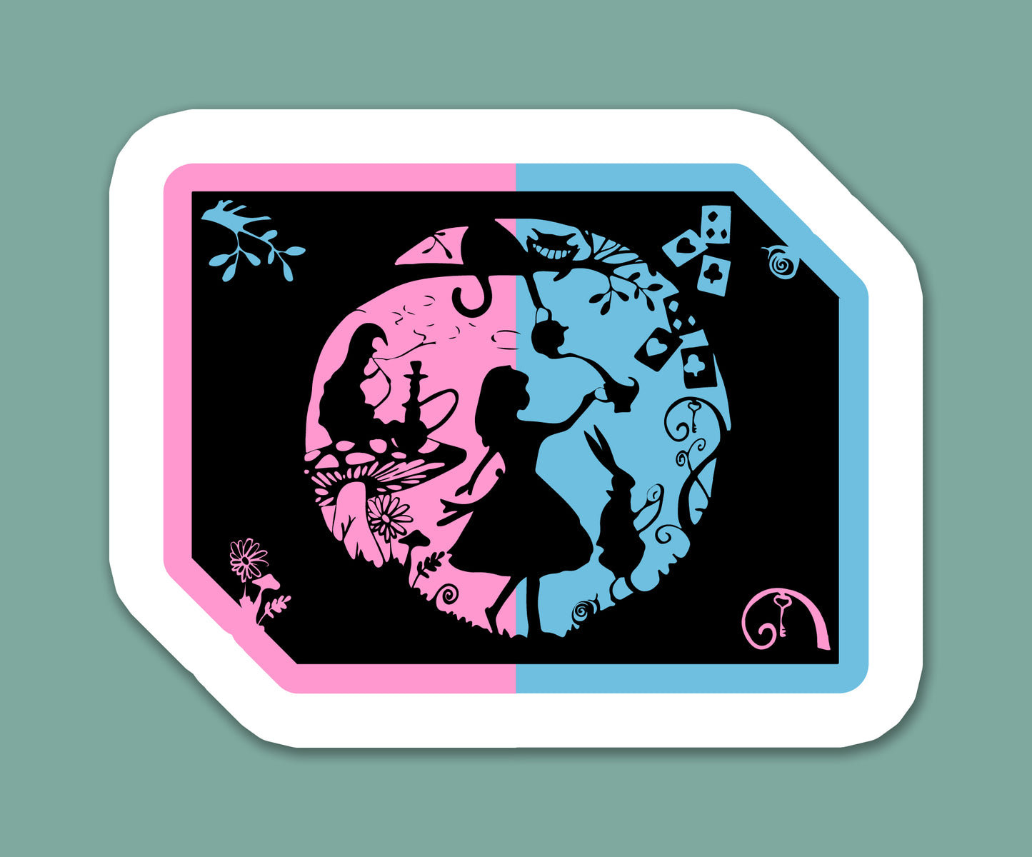 Alice In Wonderland Sticker