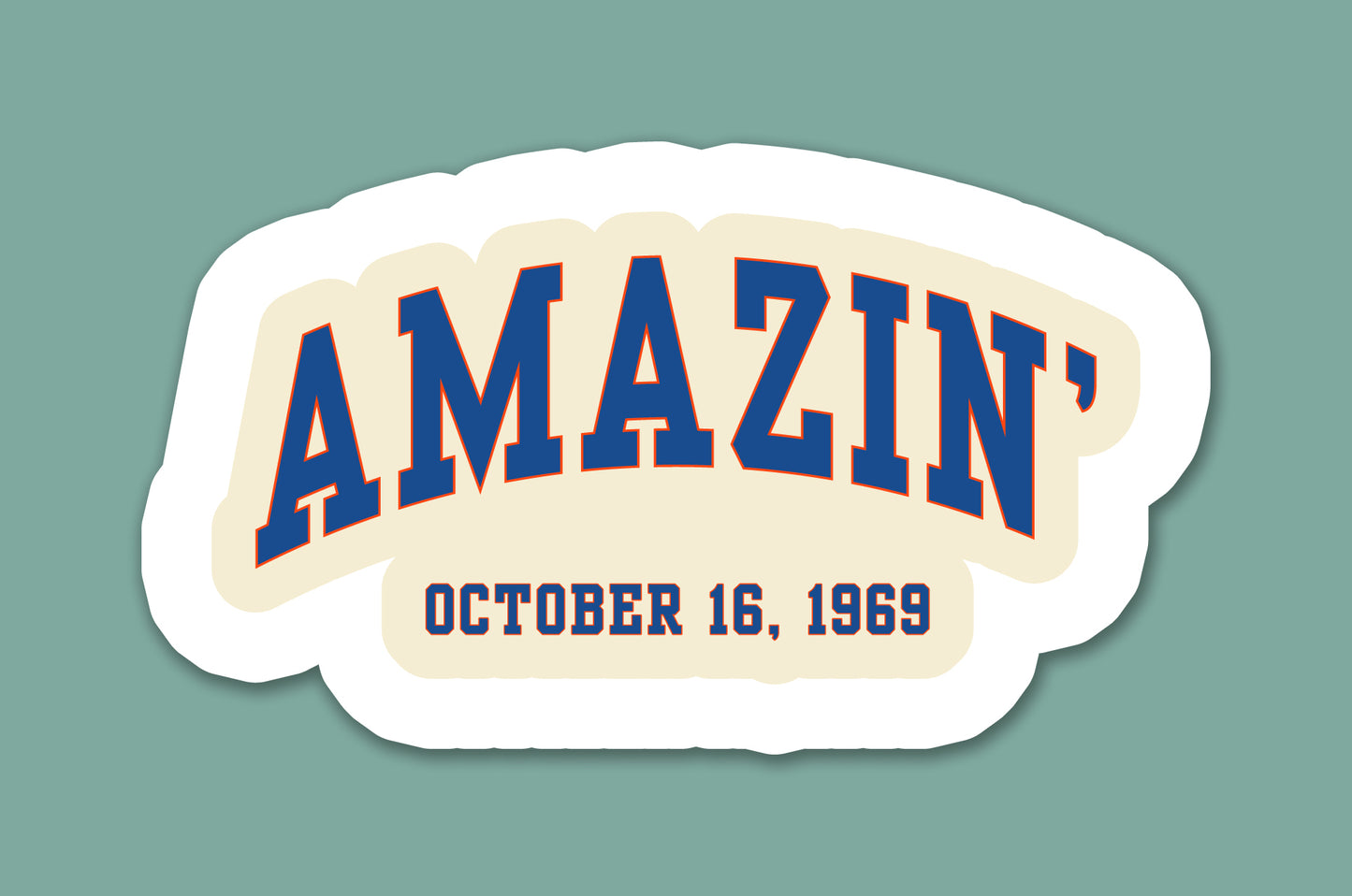 Amazin' Sticker