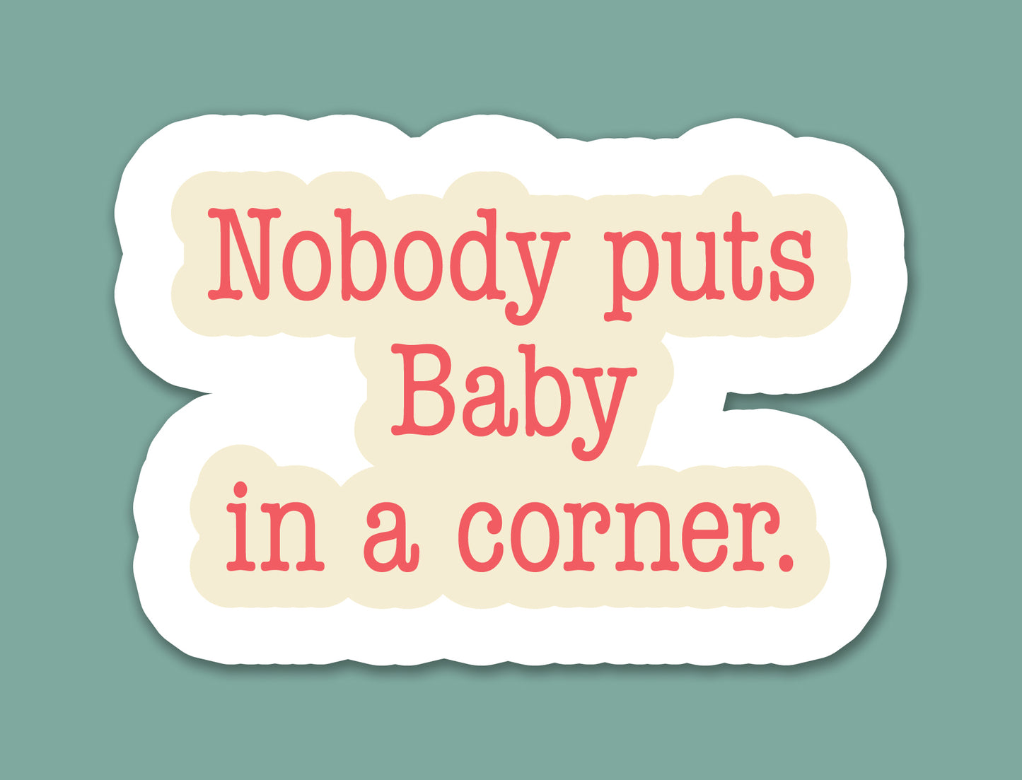 Dirty Dancing Sticker