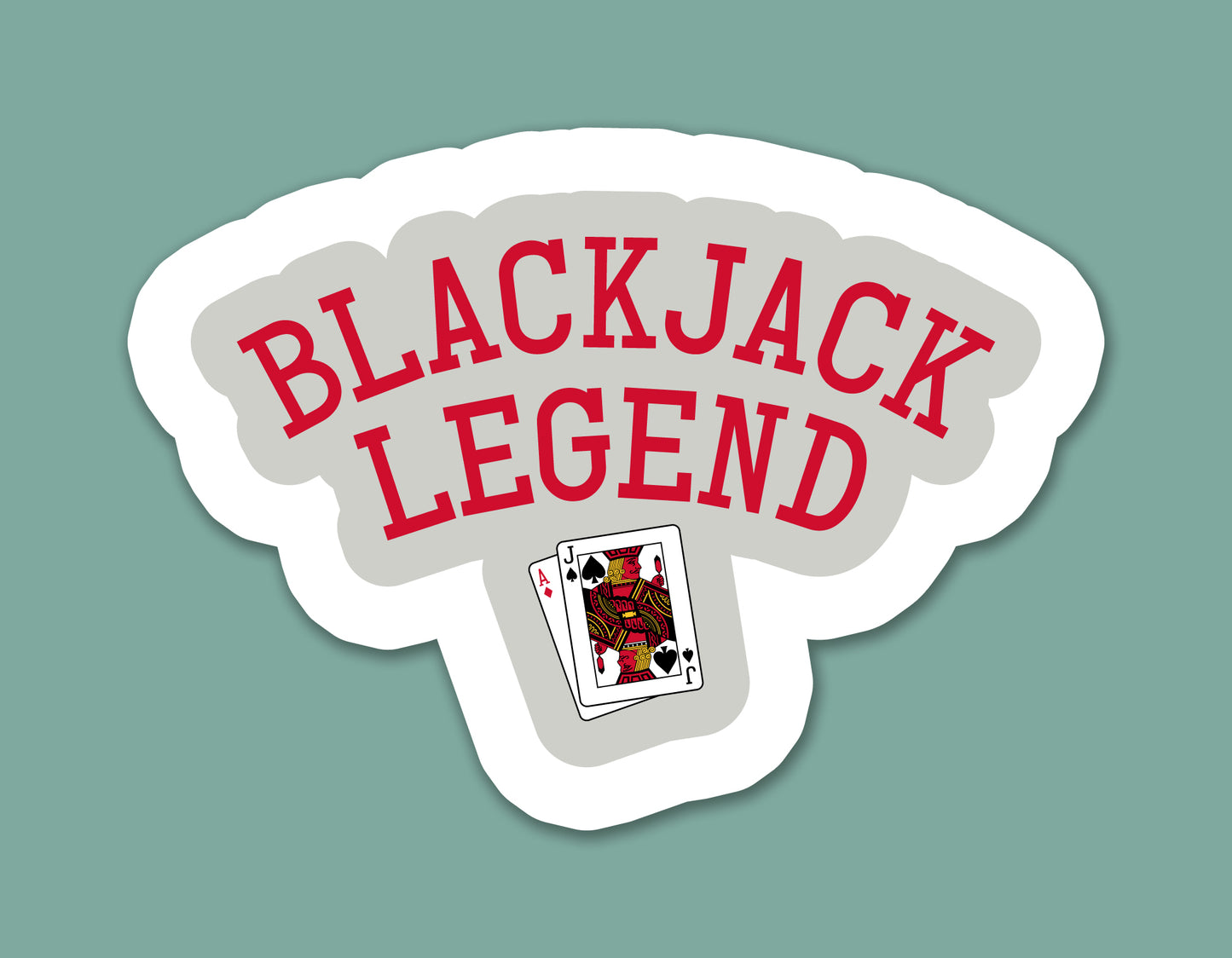 Blackjack Legend Sticker
