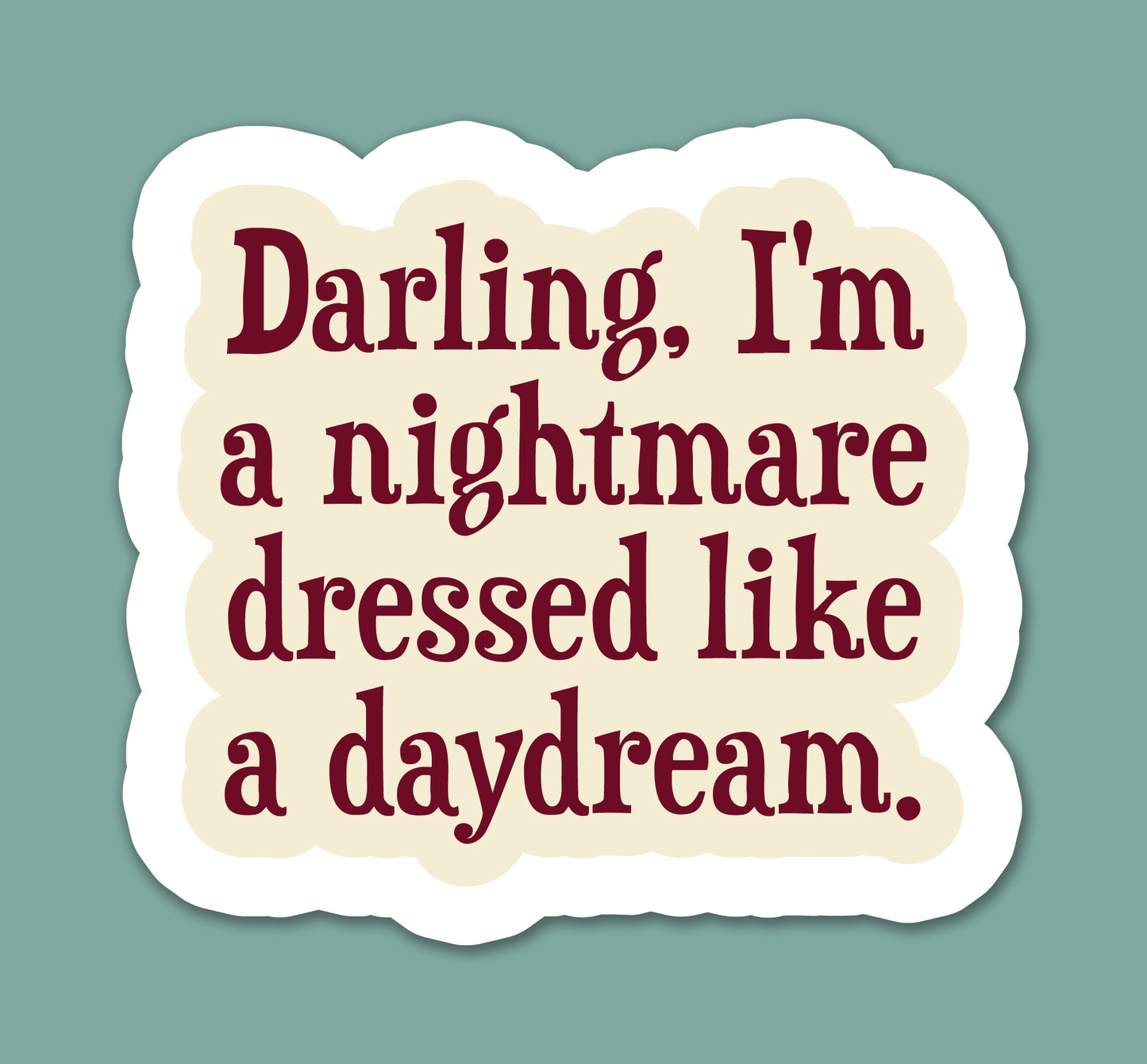 Blank Space Sticker