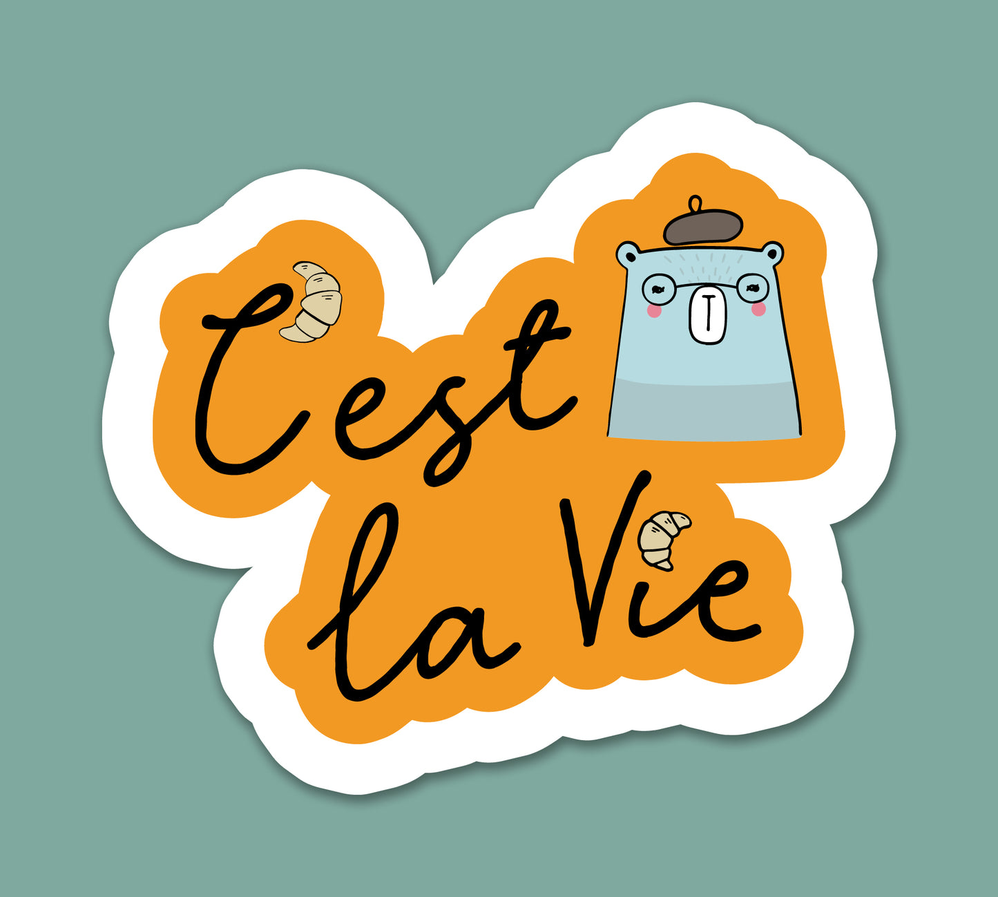 C'est La Vie Sticker