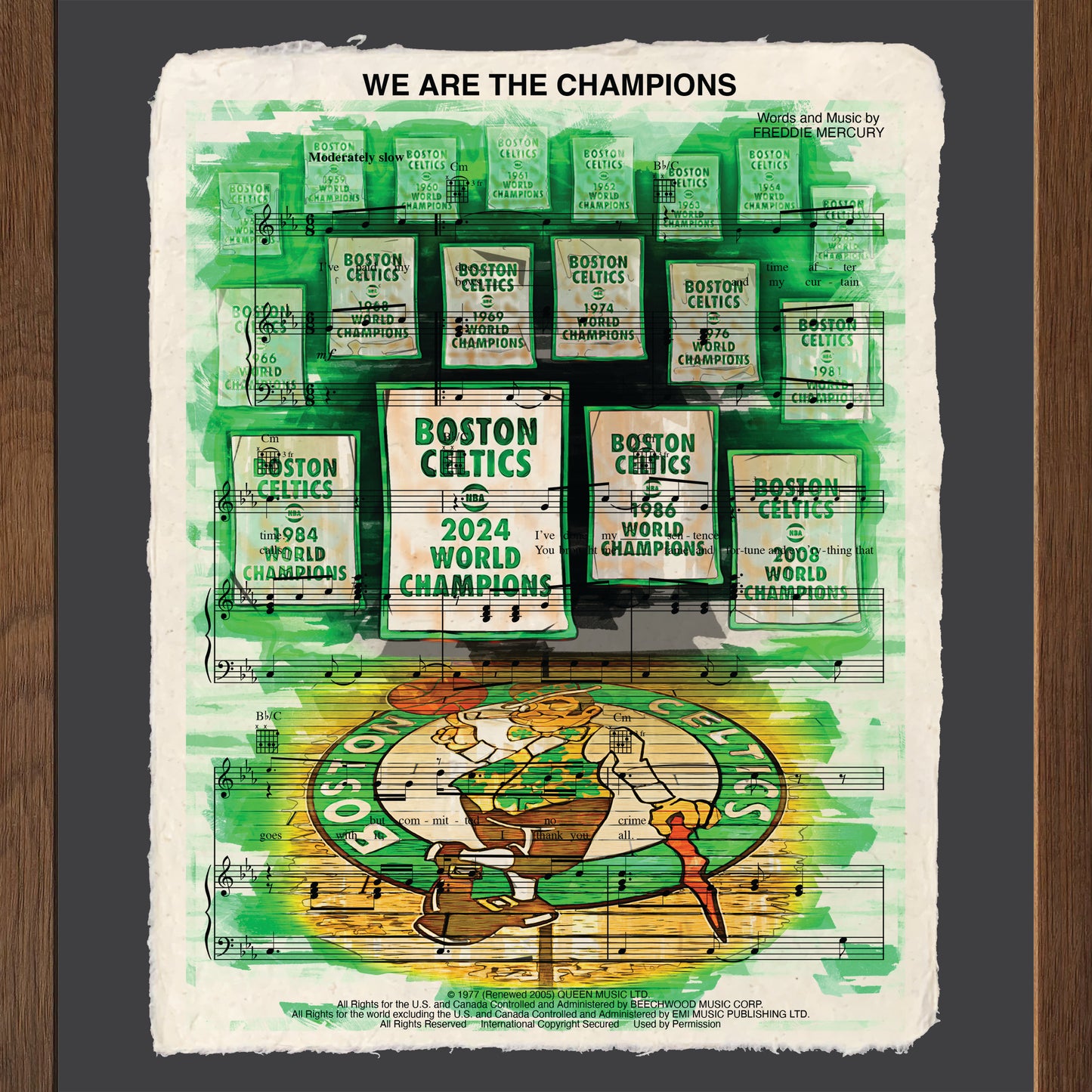 Celtics Banners