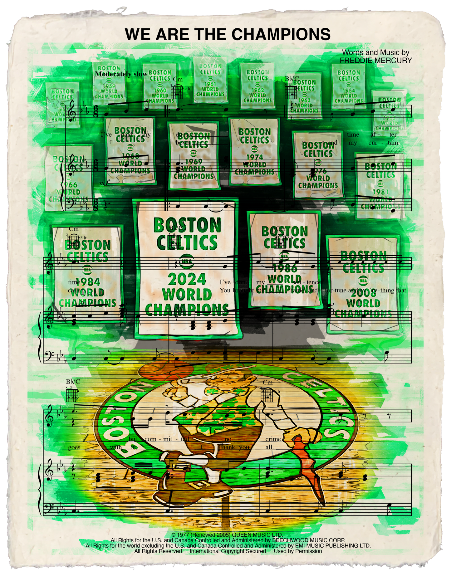Celtics Banners