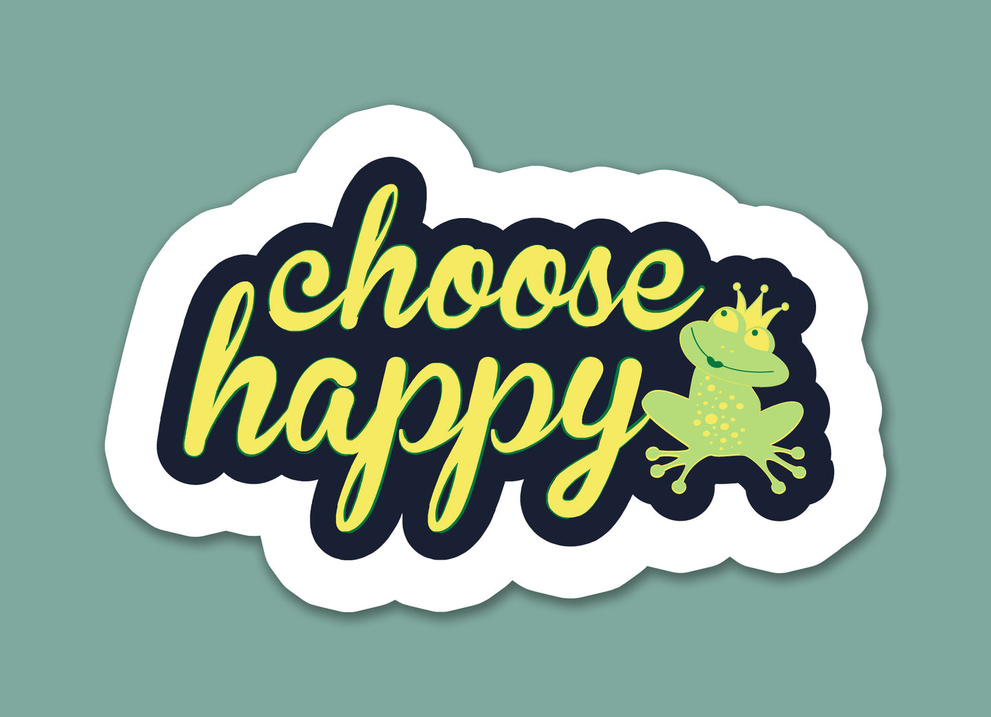 Choose Happy Sticker