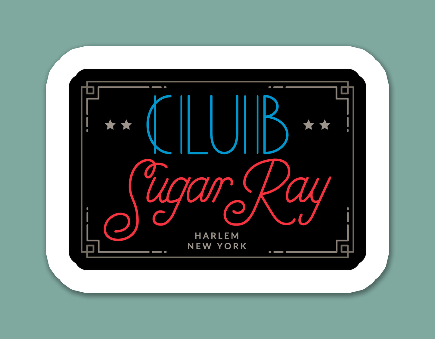 Harlem Nights Sticker
