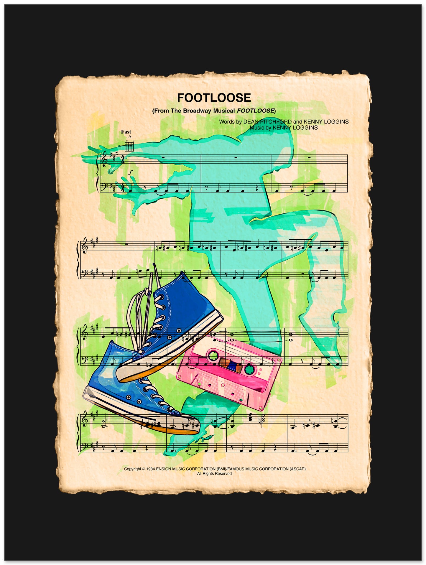 A Footloose inspired design.