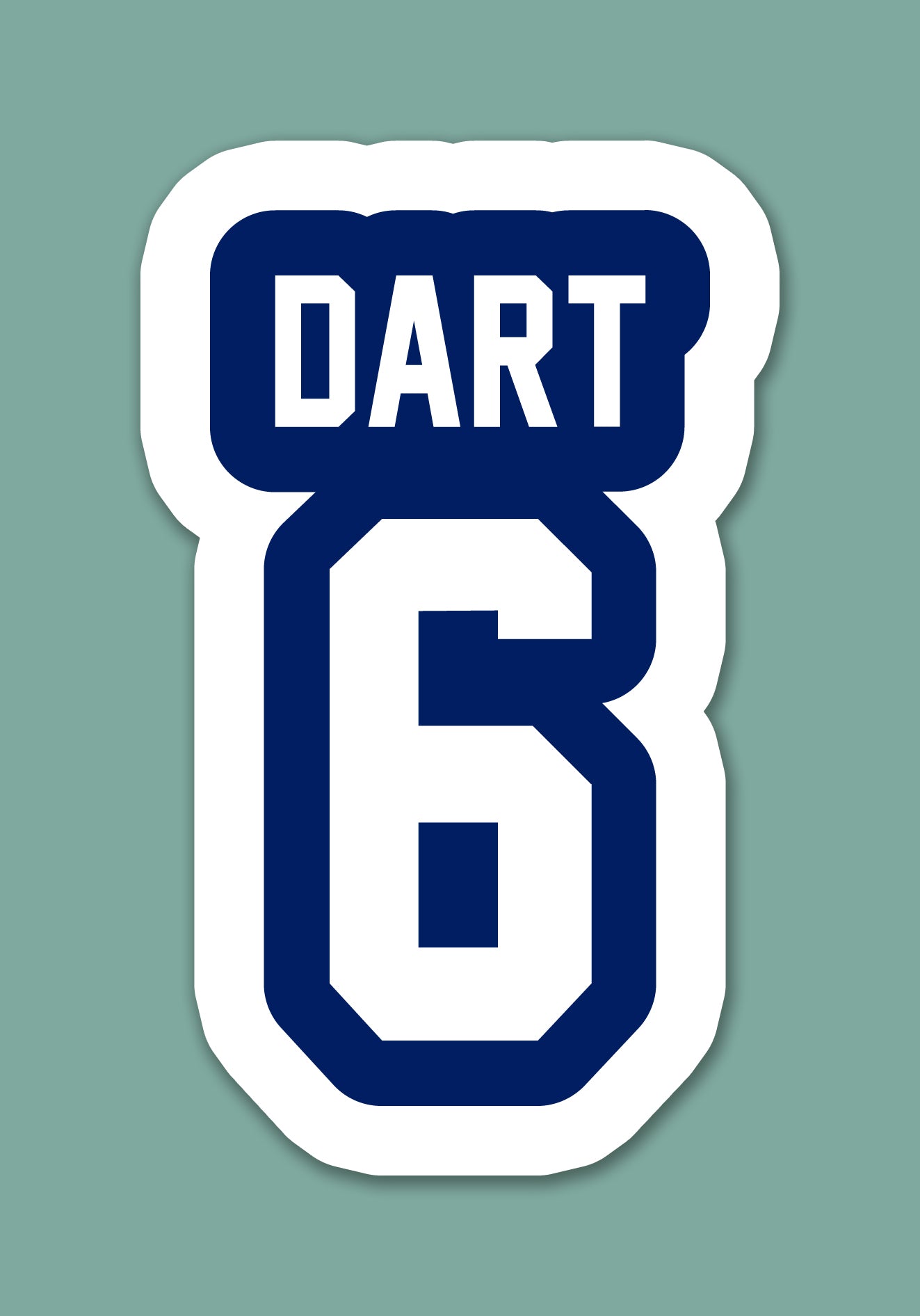 Giants Dart 6 Sticker