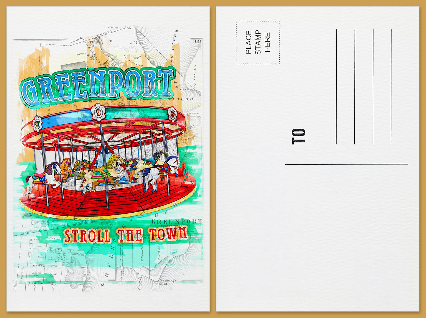 Greenport Postcard