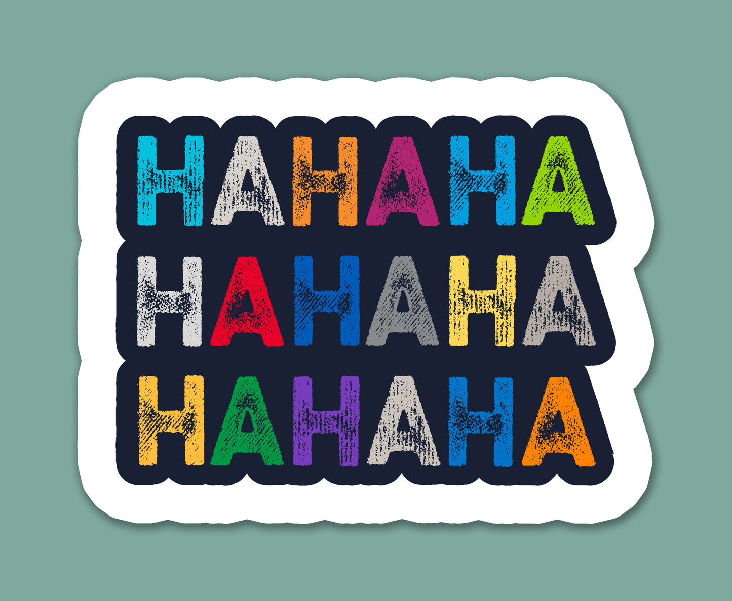 HaHaHaHaHaHaHaHaHa Sticker