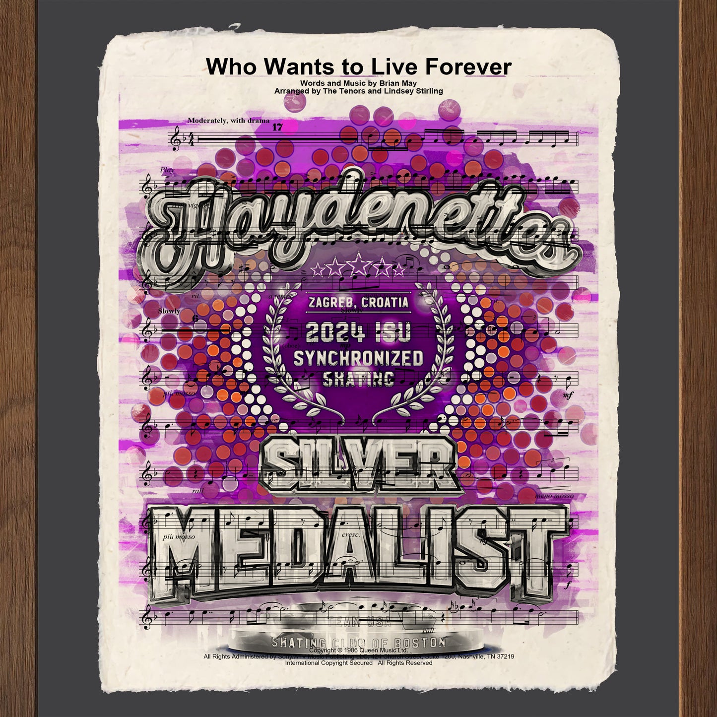 Haydenettes 2024 Purple