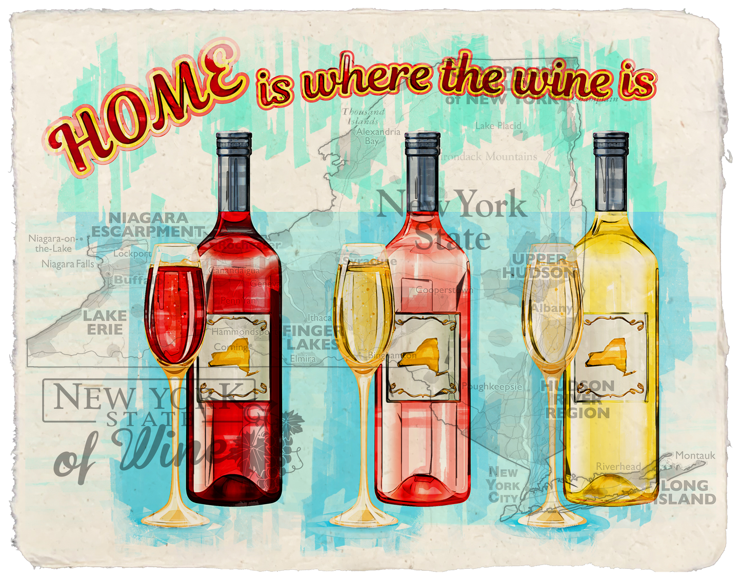 Home is where the wine is