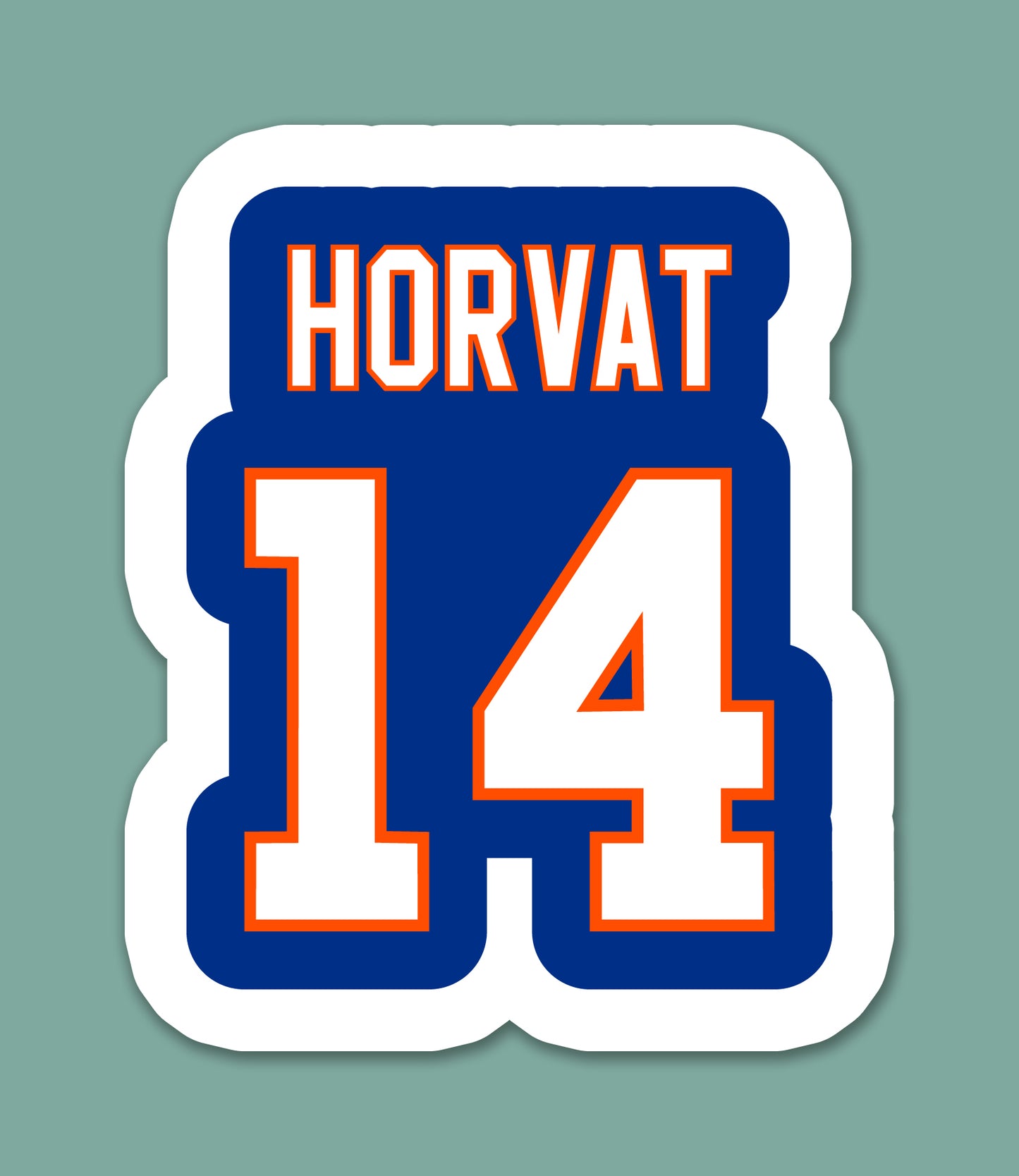 Islanders Horvat 14 Sticker
