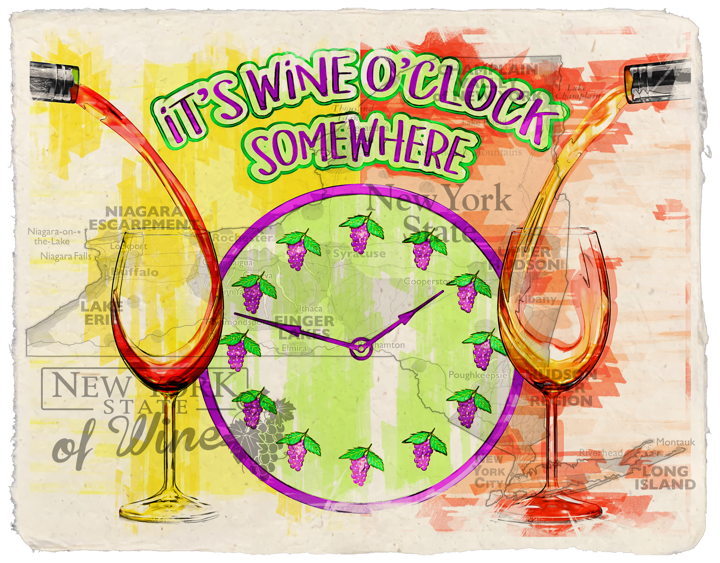 It's wine o'clock somewhere