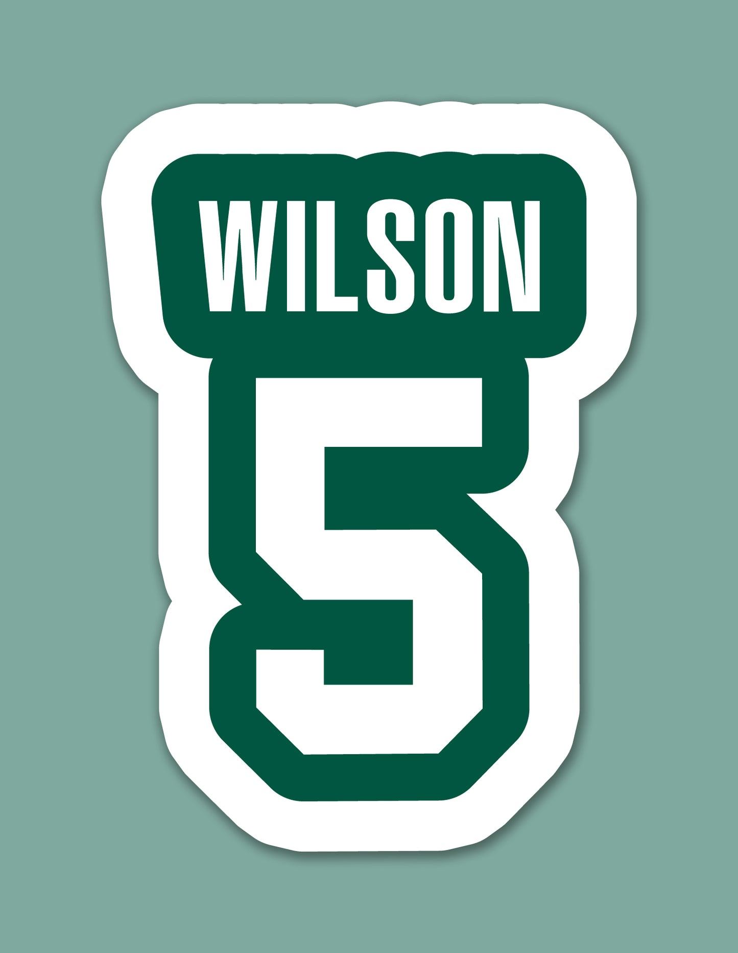 Jets Wilson 5 Sticker