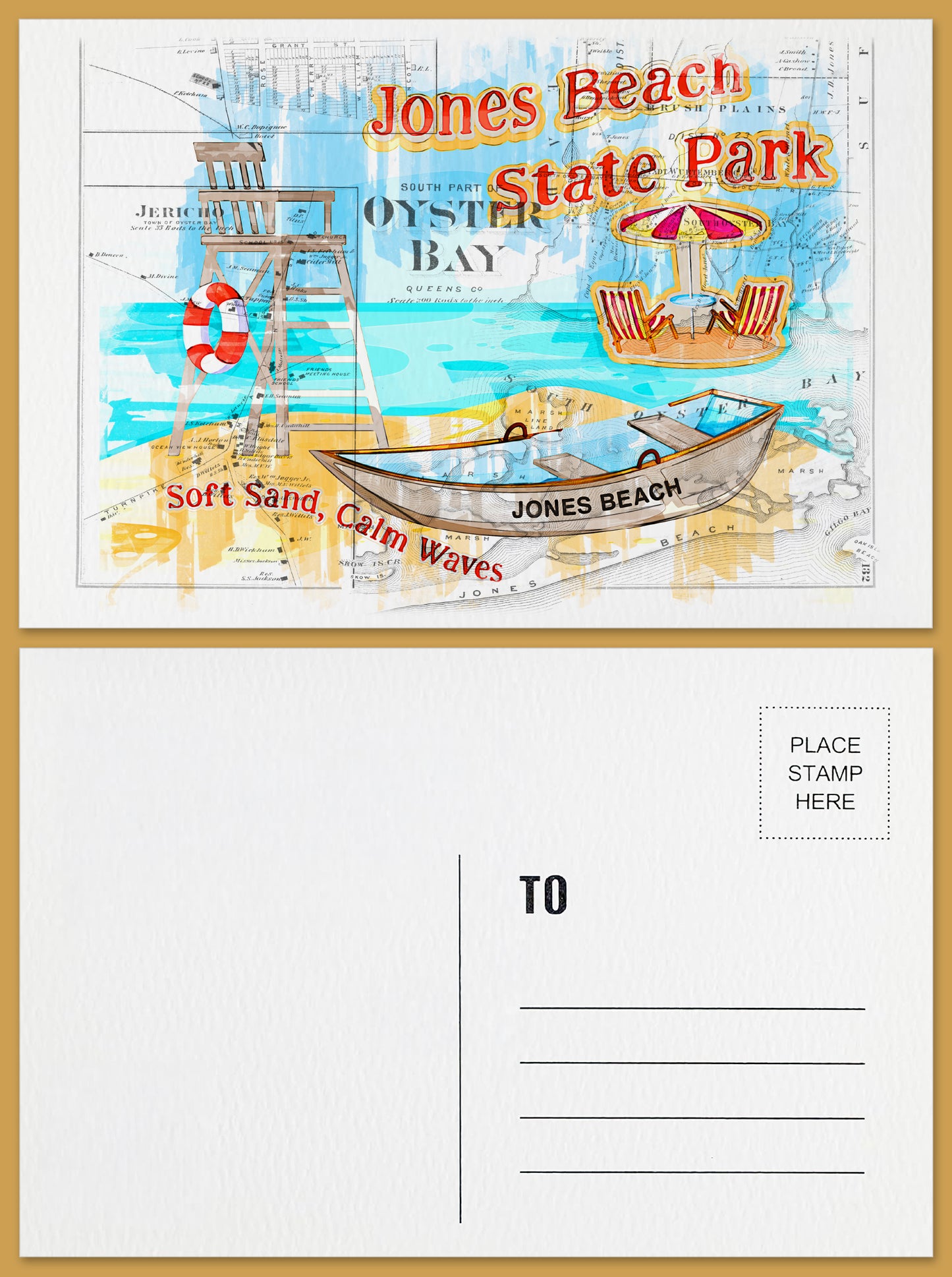 Jones Beach State Park Postcard