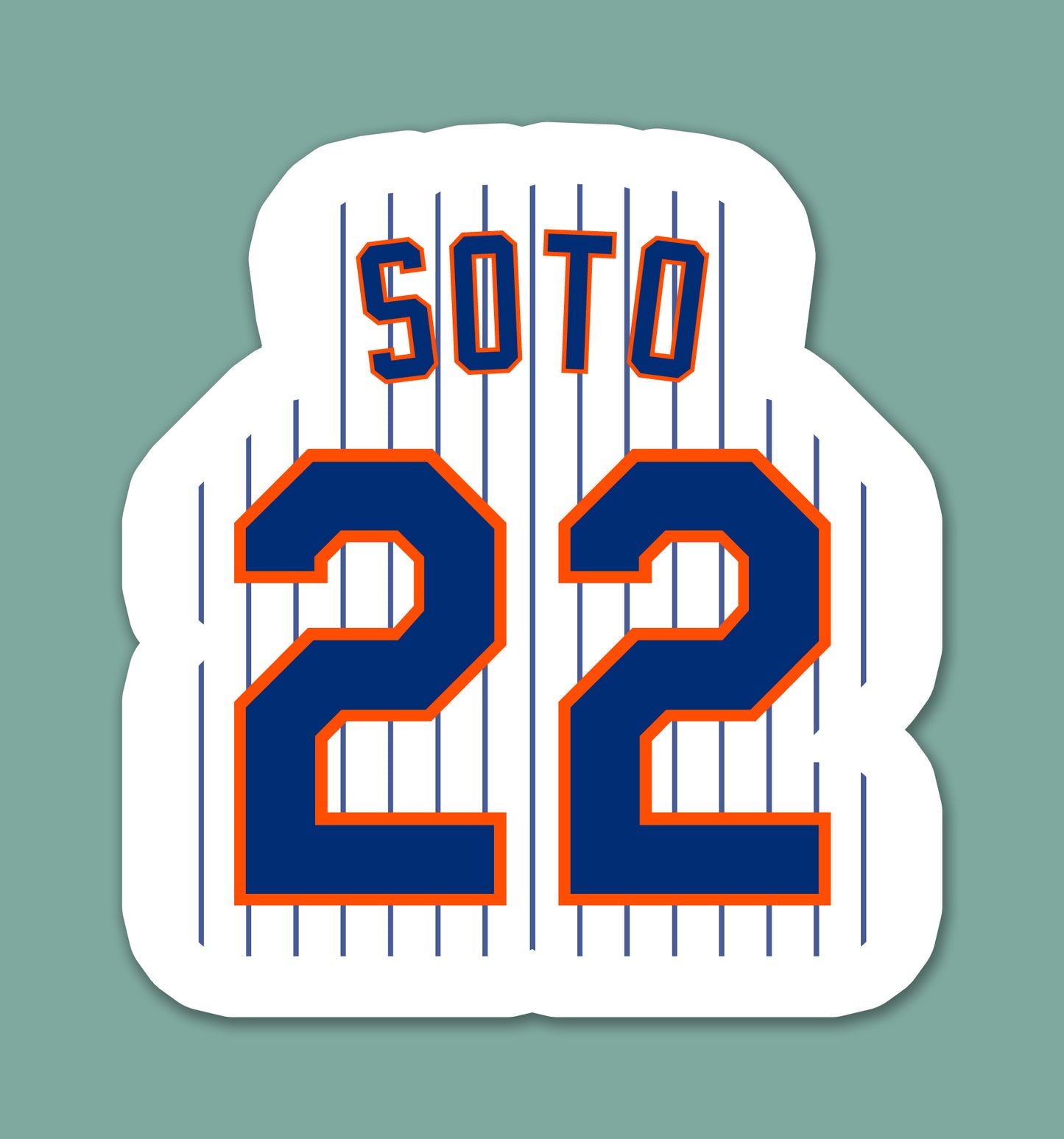 Mets Soto 22 Sticker