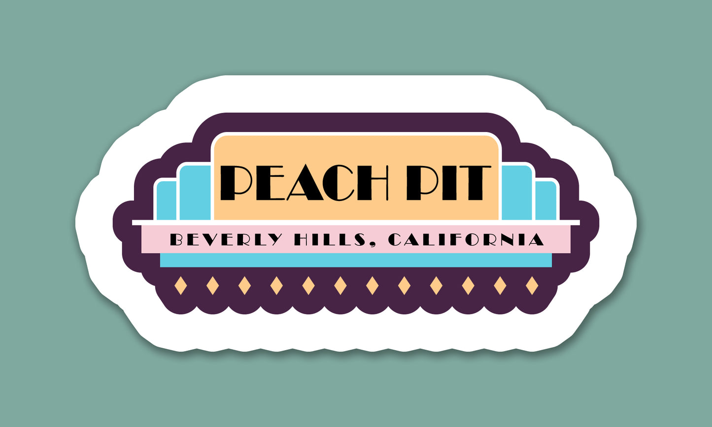 Beverly Hills 90210 Sticker