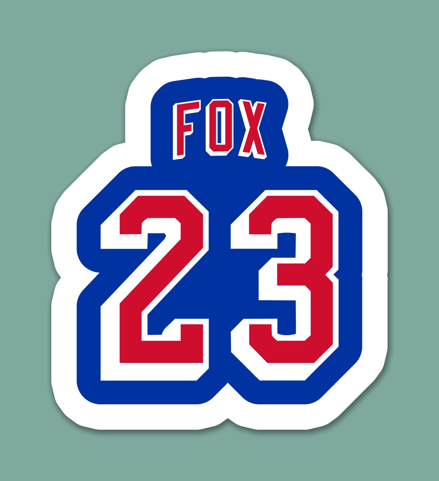Rangers Fox 23 Sticker