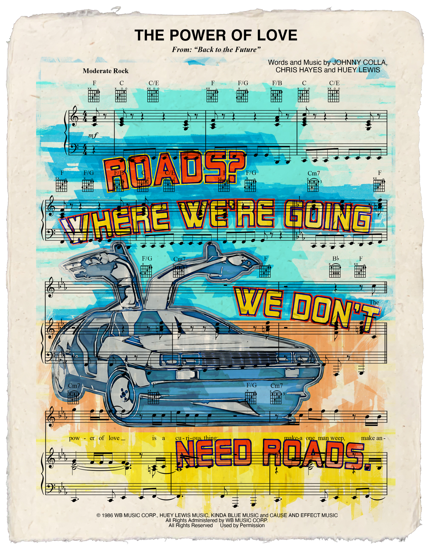 Roads? Where we're going we don't need roads