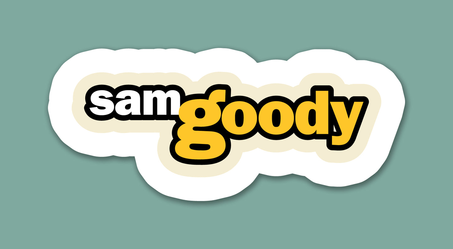 Sam Goody Sticker