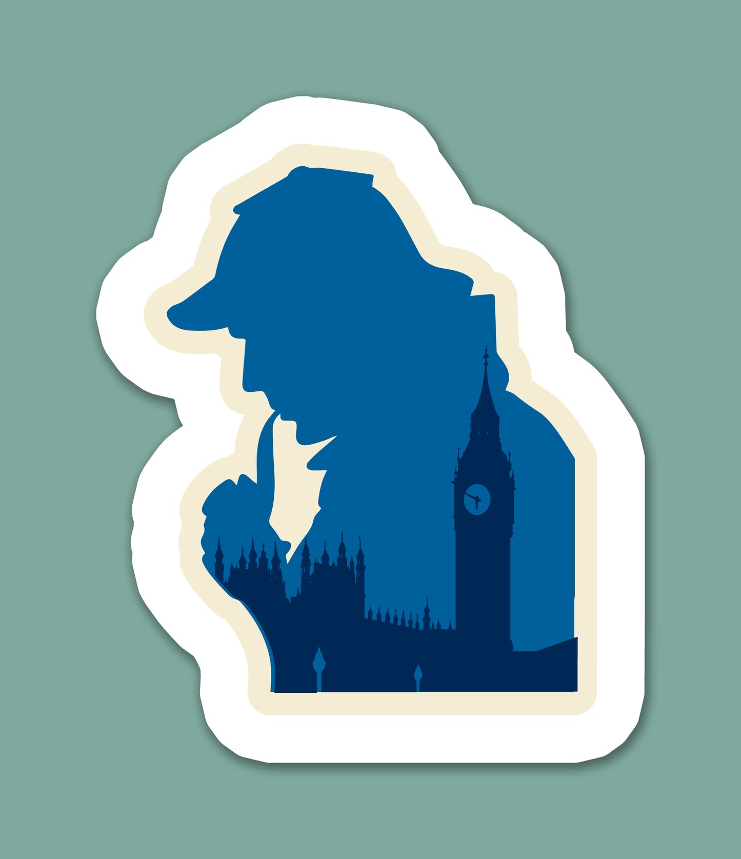 Sherlock Holmes Sticker