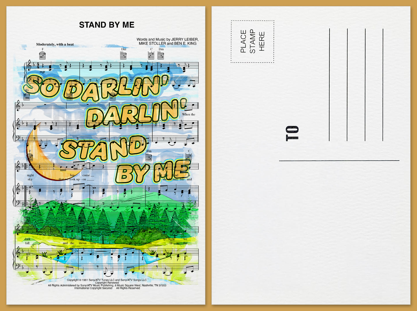 Stand By Me Postcard