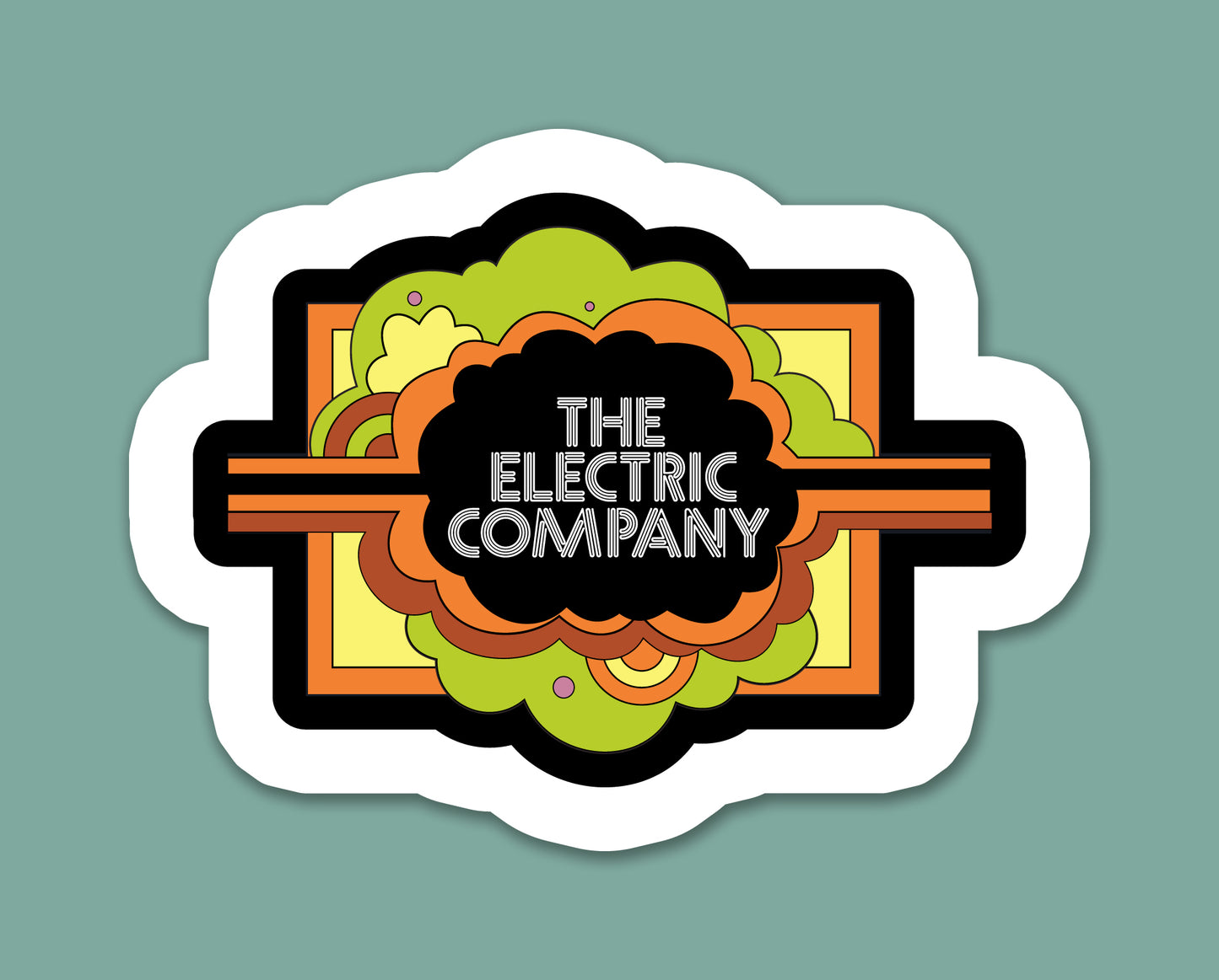 The Electric Company Sticker