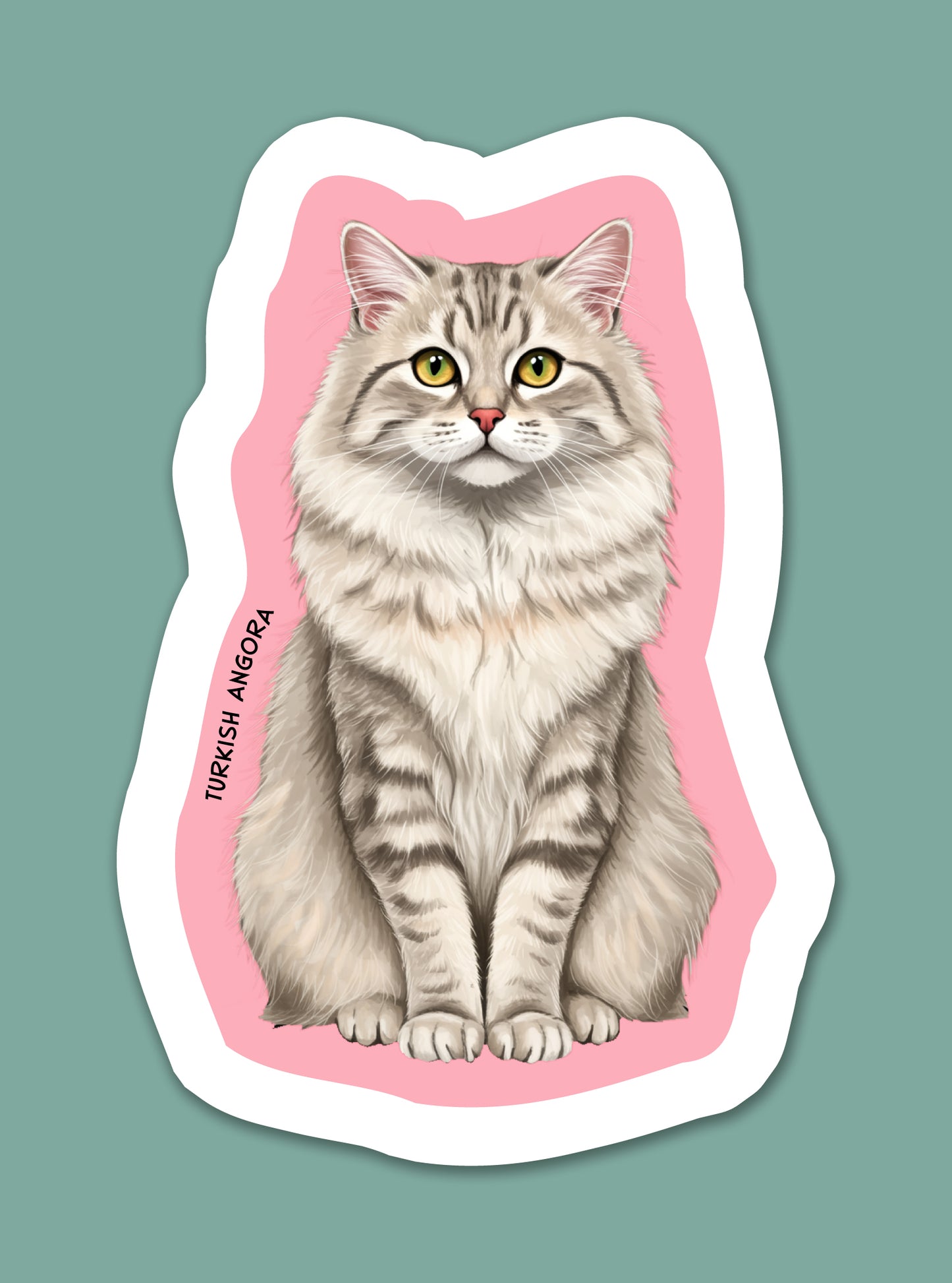 Turkish Angora Sticker