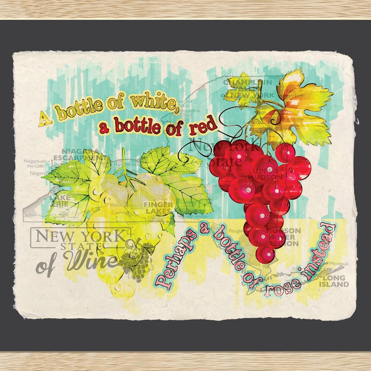 A bottle of white A bottle of red - Cup of Tea Creative