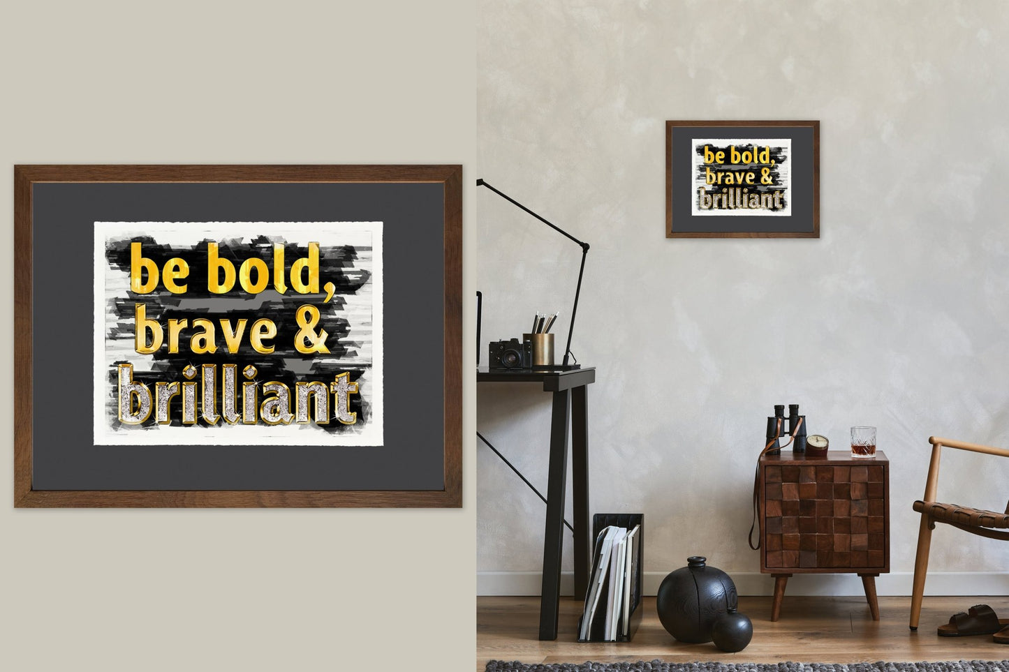 Be Bold, Brave & Brilliant - Cup of Tea Creative