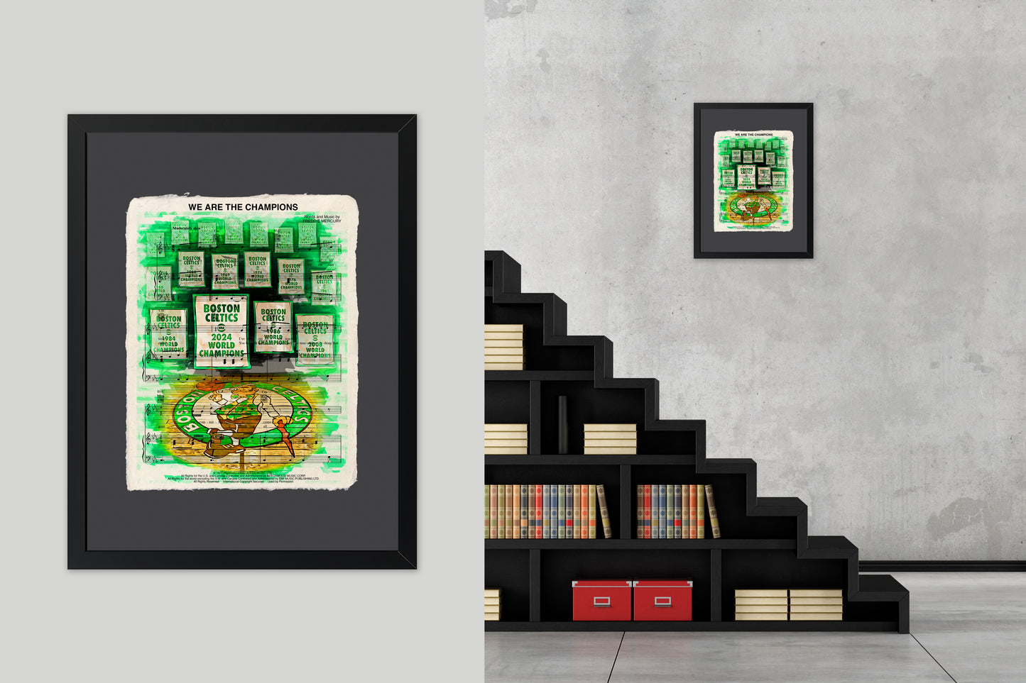 Celtics Banners