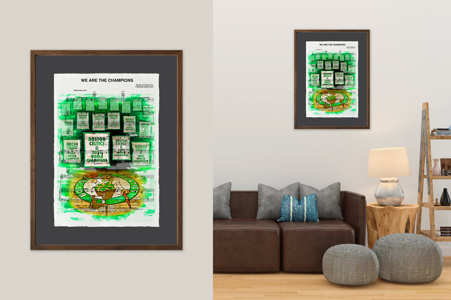 Celtics Banners