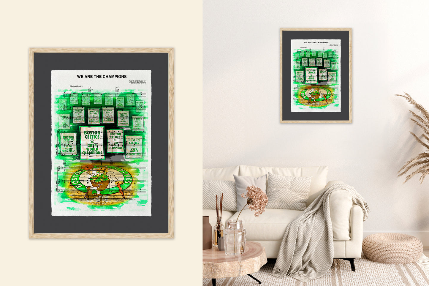 Celtics Banners