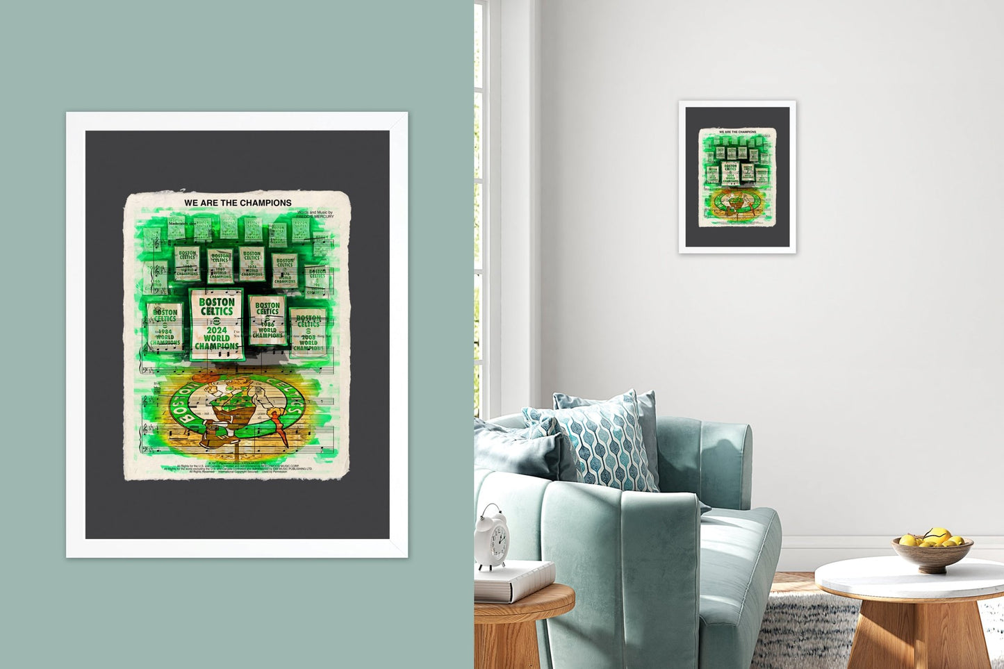 Celtics Banners - Cup of Tea Creative