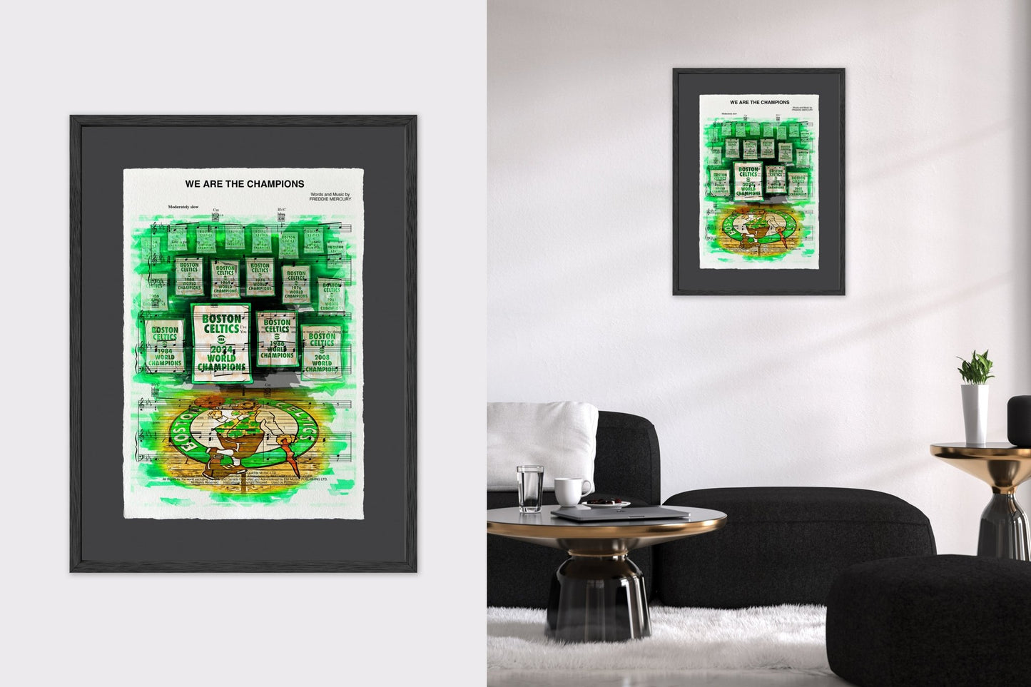 Celtics Banners - Cup of Tea Creative