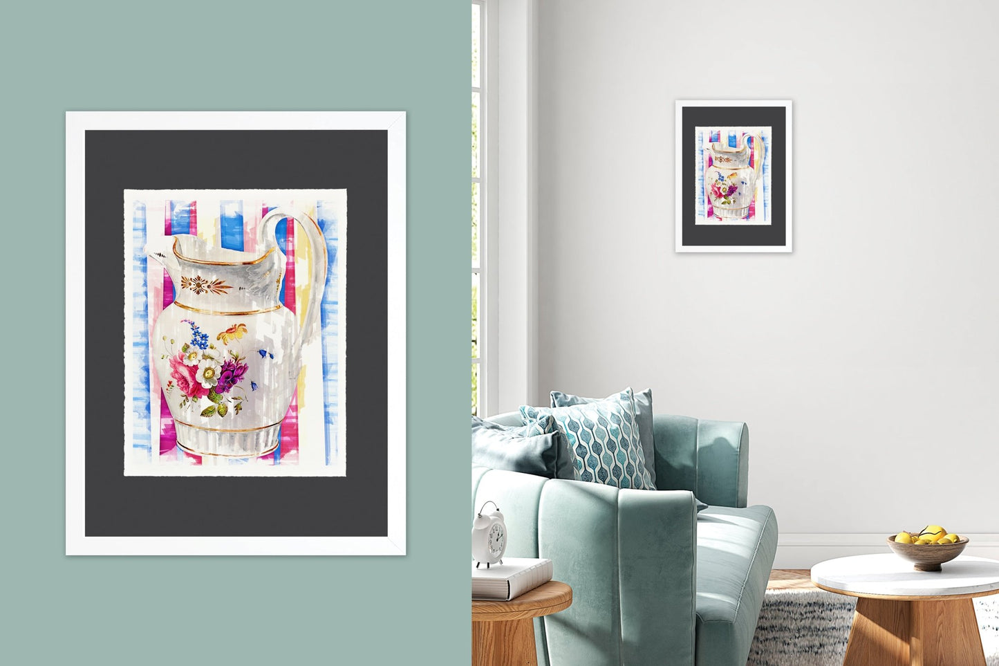 Floral Pitcher - Cup of Tea Creative