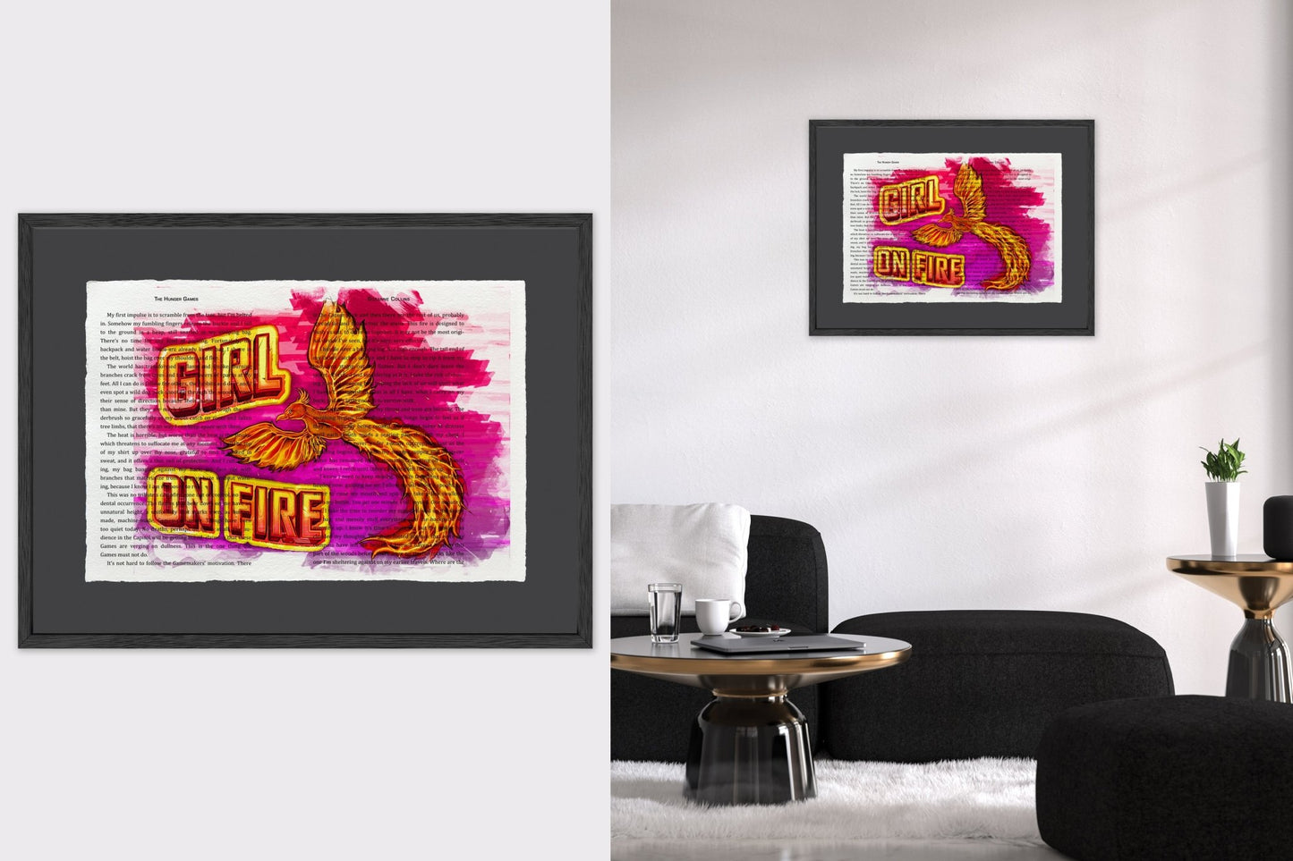 Girl On Fire - Cup of Tea Creative