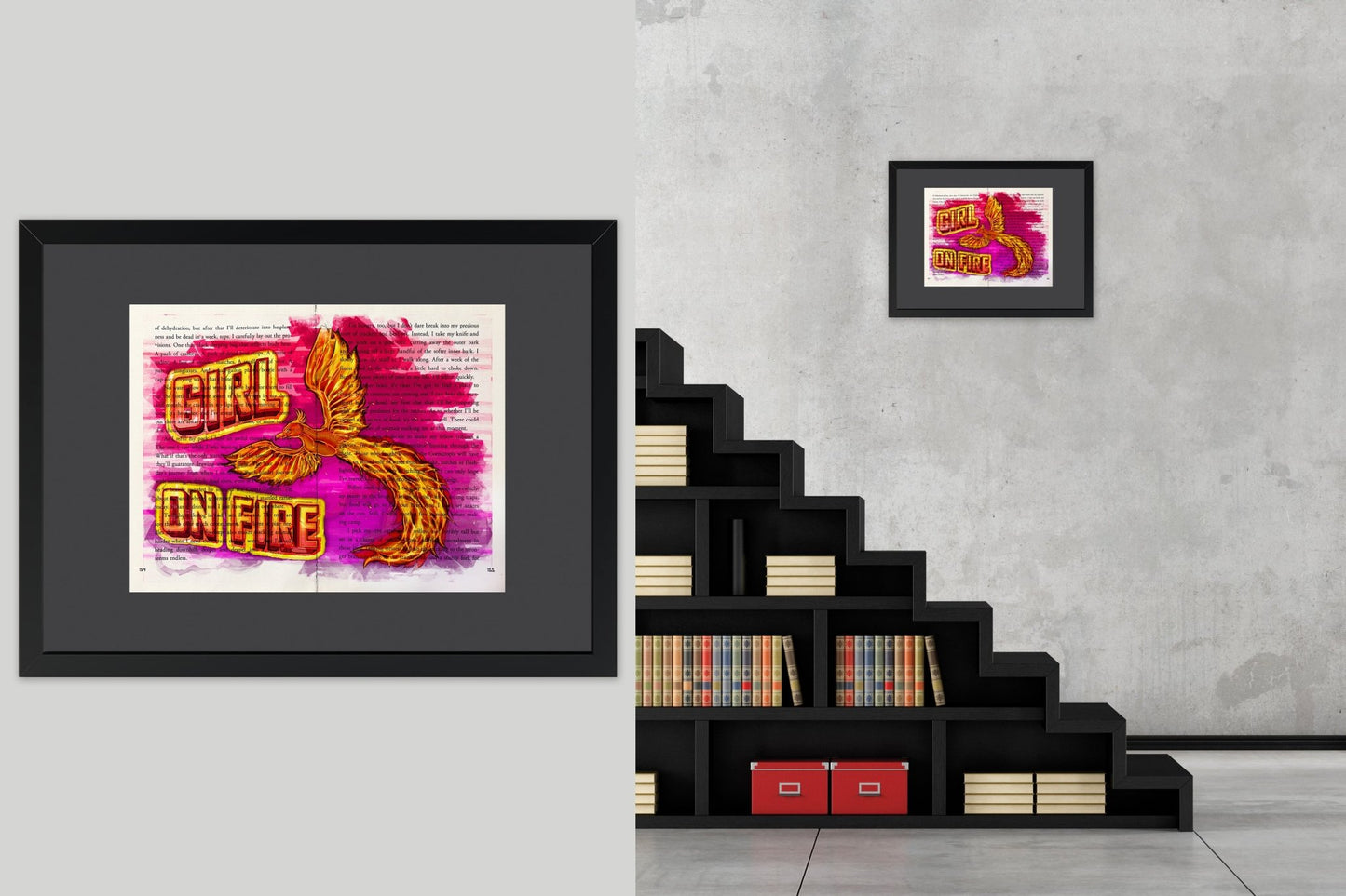 Girl On Fire - Cup of Tea Creative
