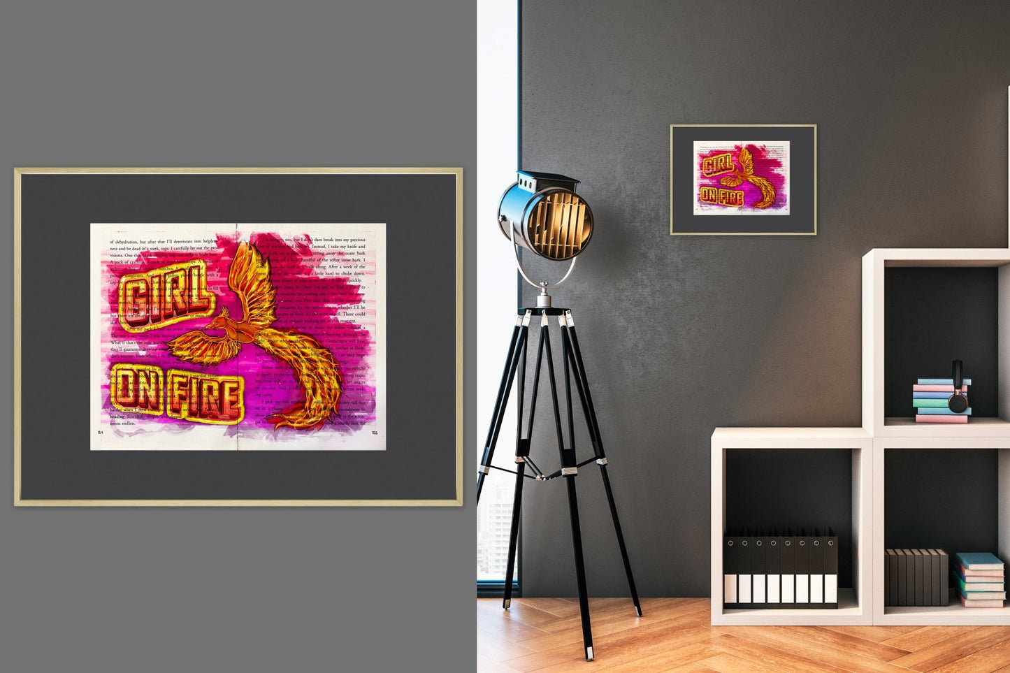 Girl On Fire - Cup of Tea Creative