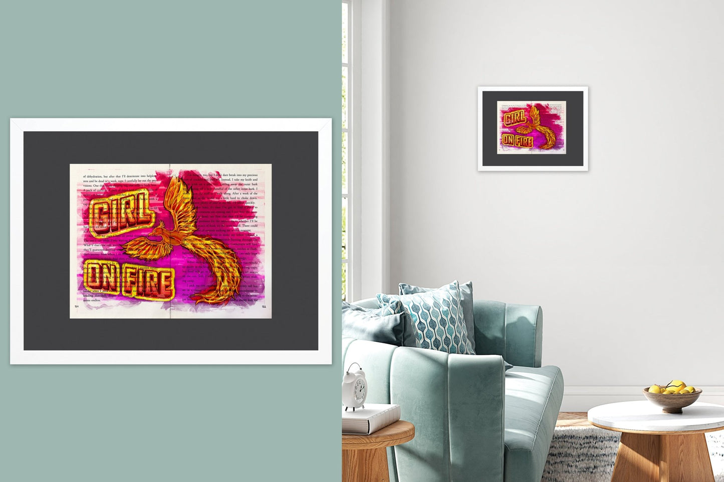 Girl On Fire - Cup of Tea Creative