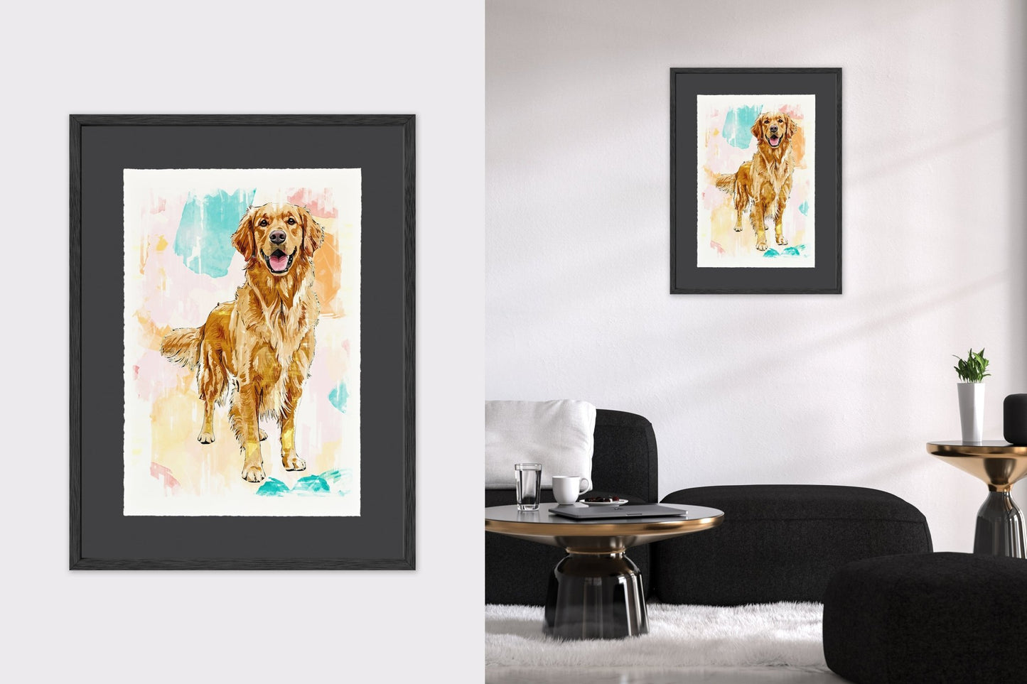 Golden Retriever - Cup of Tea Creative