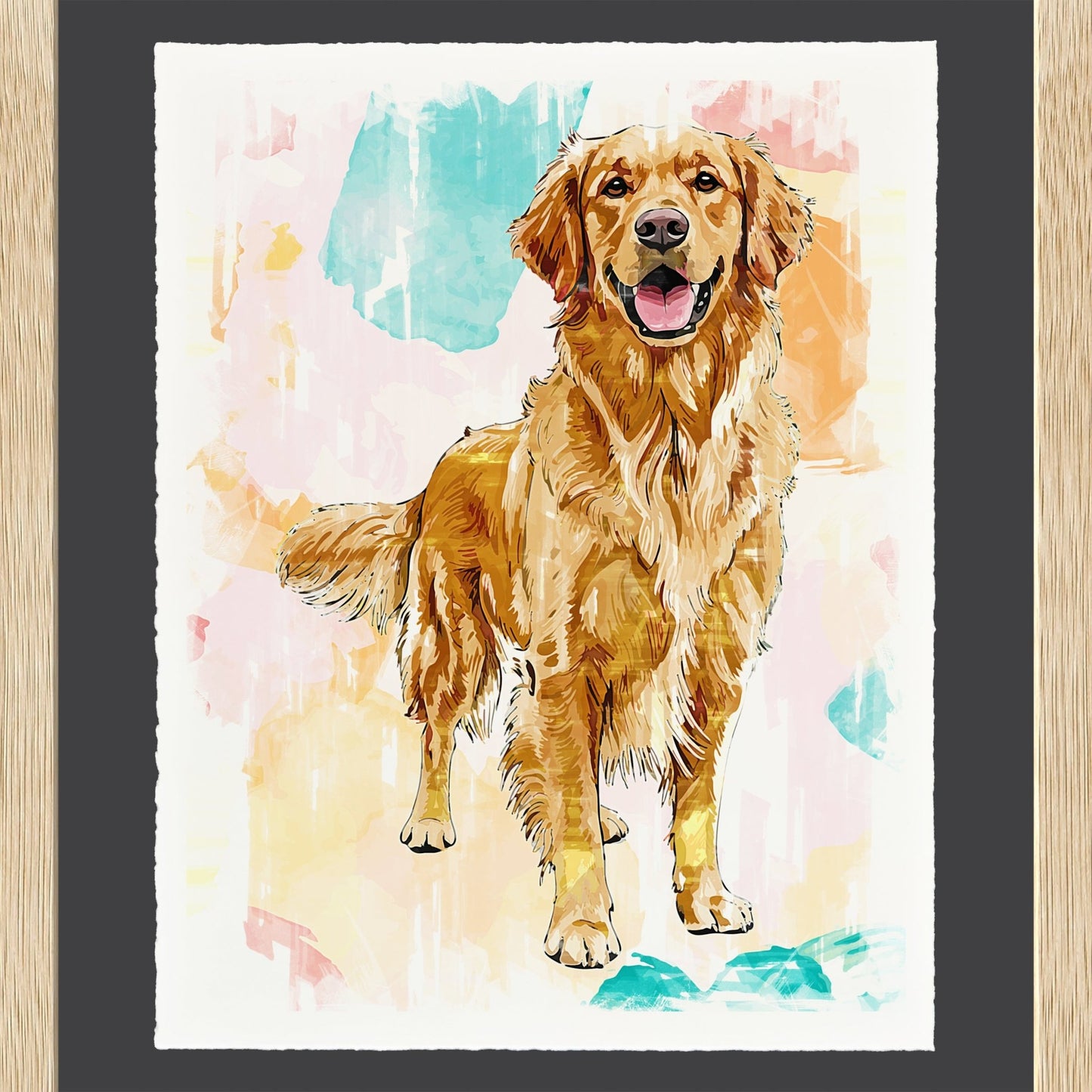Golden Retriever - Cup of Tea Creative