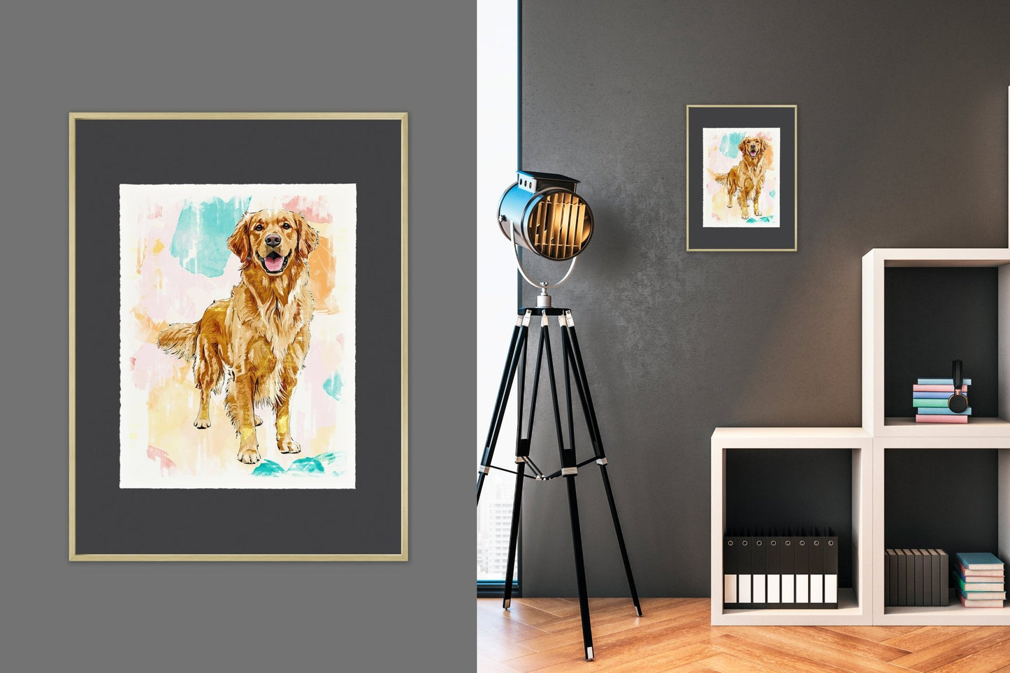 Golden Retriever - Cup of Tea Creative