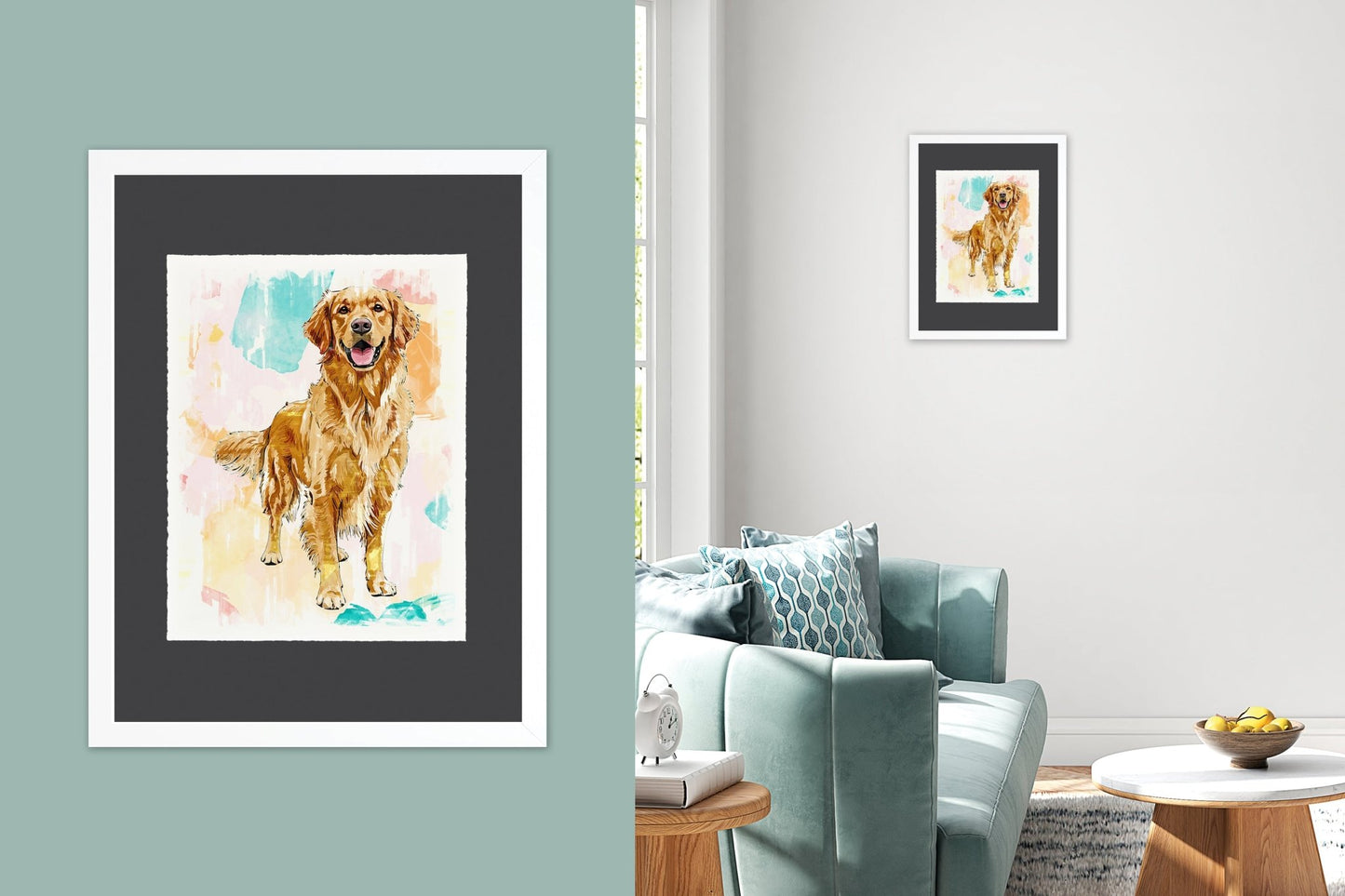 Golden Retriever - Cup of Tea Creative