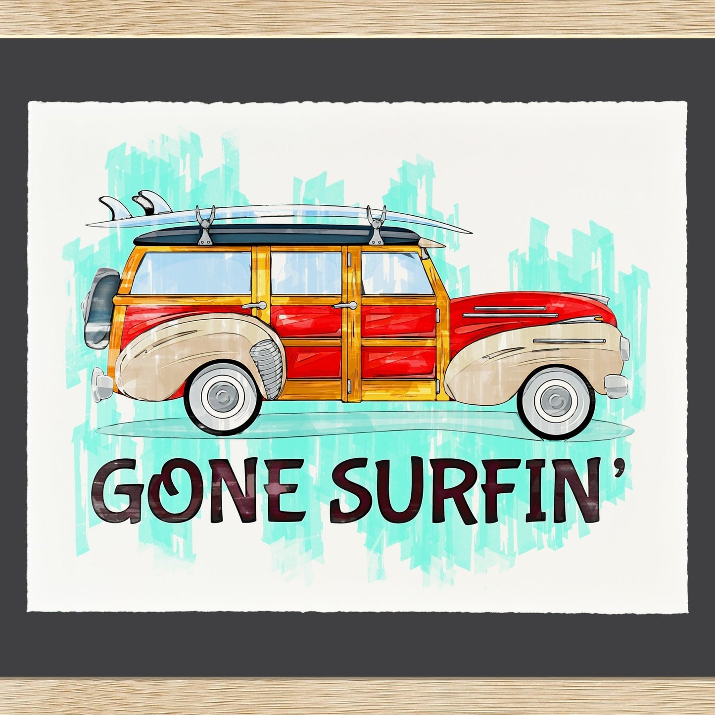 Gone Surfin’ - Cup of Tea Creative