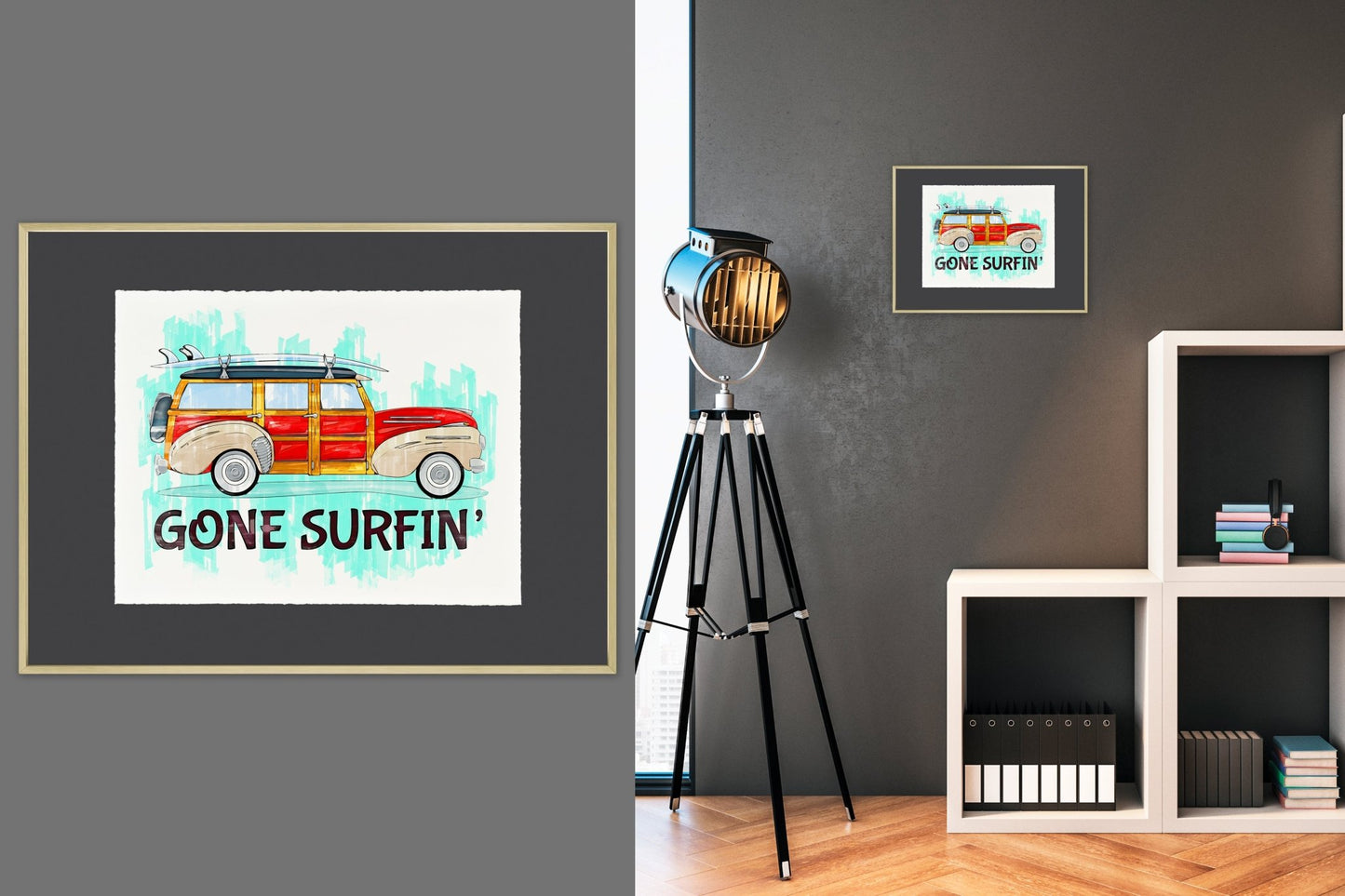 Gone Surfin’ - Cup of Tea Creative
