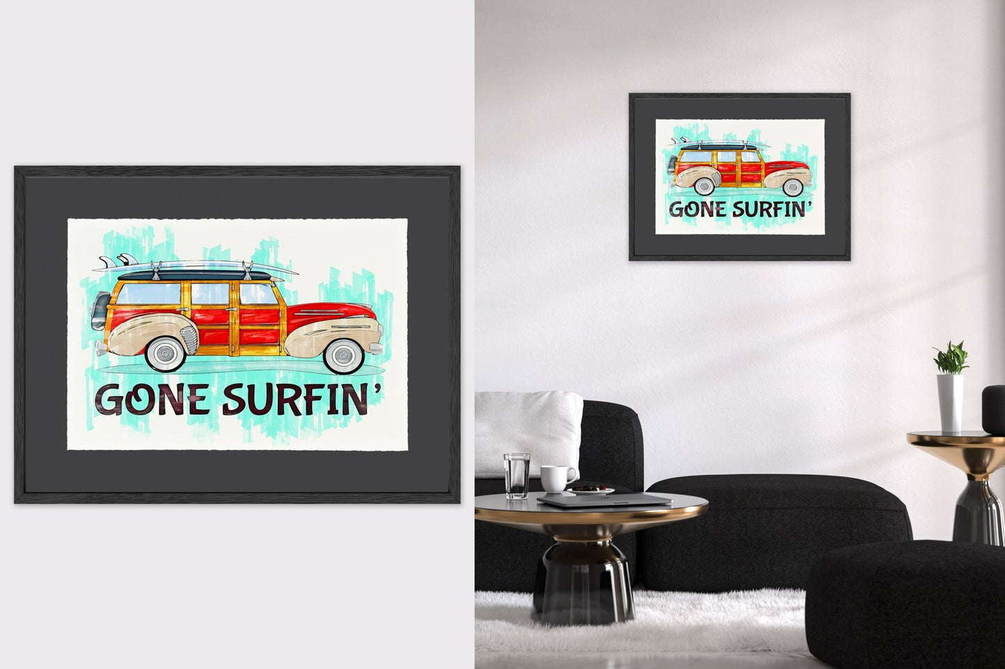 Gone Surfin’ - Cup of Tea Creative