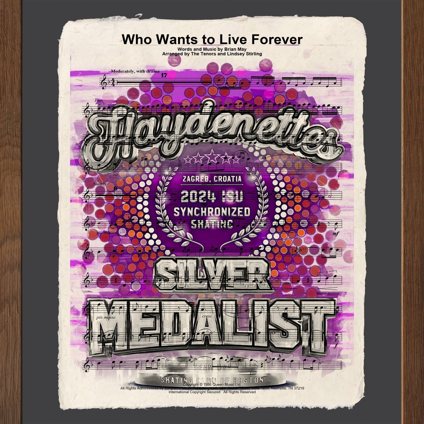 Haydenettes 2024 Purple - Cup of Tea Creative