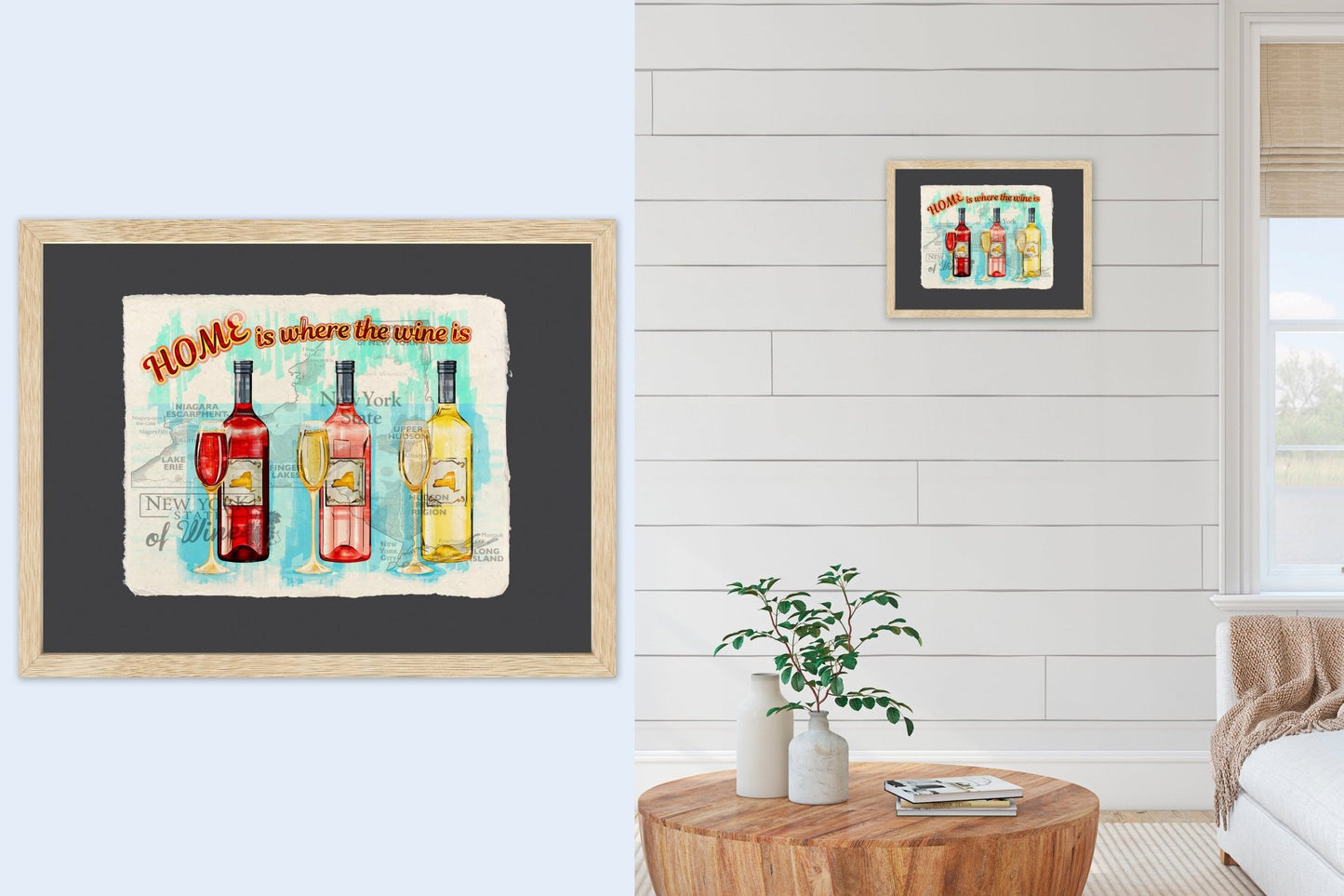 Home is where the wine is - Cup of Tea Creative